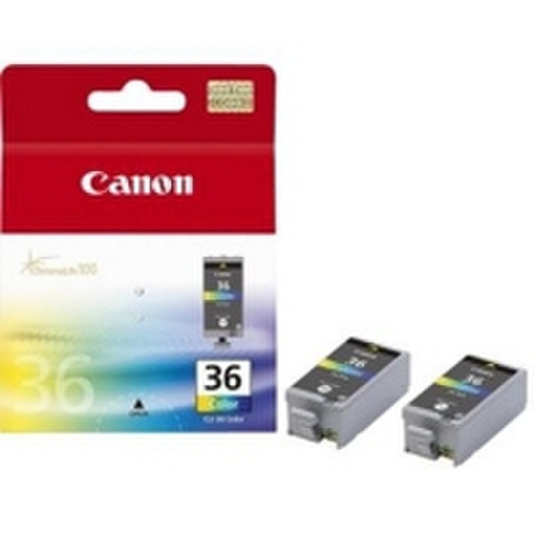 Canon CLI-36 Черный, Бирюзовый, Маджента, Желтый струйный картридж