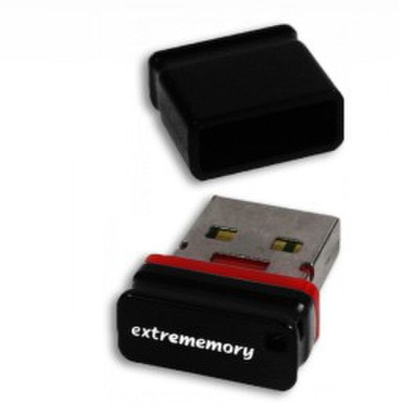 Extrememory USB Snippy 32GB 32GB USB 2.0 Typ A Schwarz, Rot USB-Stick