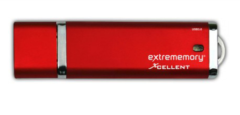 Extrememory USB3 XCellent 32GB 32ГБ USB 3.0 (3.1 Gen 1) Type-A Красный, Cеребряный USB флеш накопитель