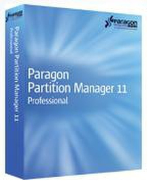 Paragon Partition Manager 11 Professional, Single License, GOV