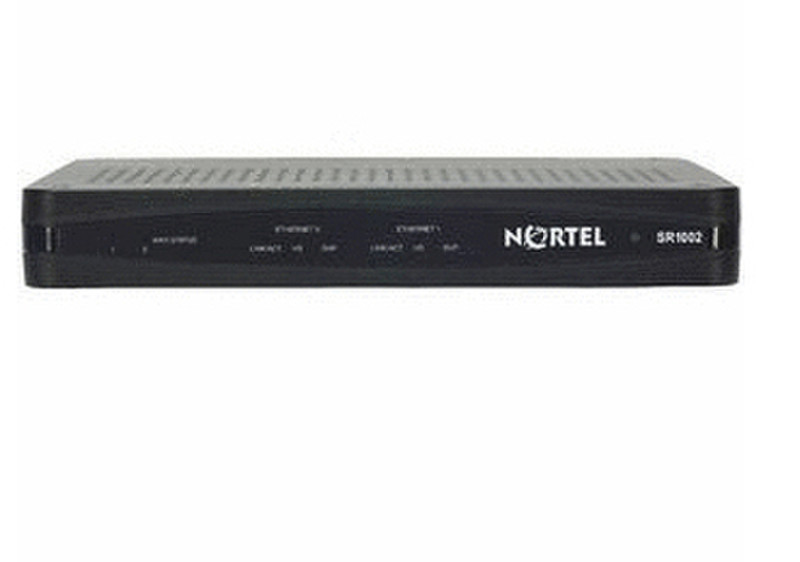Nortel 1002 Eingebauter Ethernet-Anschluss Schwarz Kabelrouter