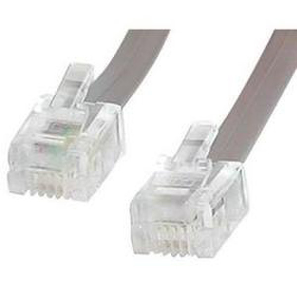 MCL ADSL RJ-11 6/4 M/M TP 2m 2м телефонный кабель