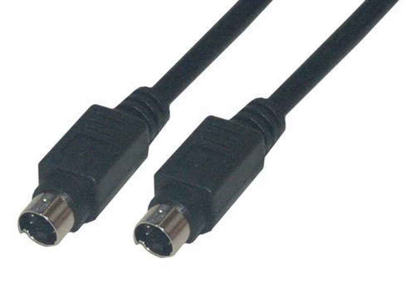 MCL MC740-2M 2m S-Video (4-pin) S-Video (4-pin) Black S-video cable