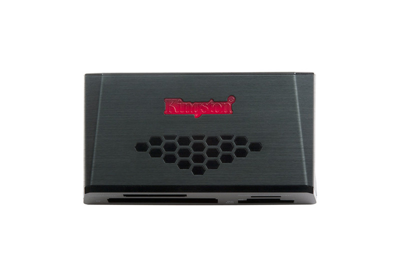 Kingston Technology USB 3.0 Media Reader USB 3.0 Black card reader