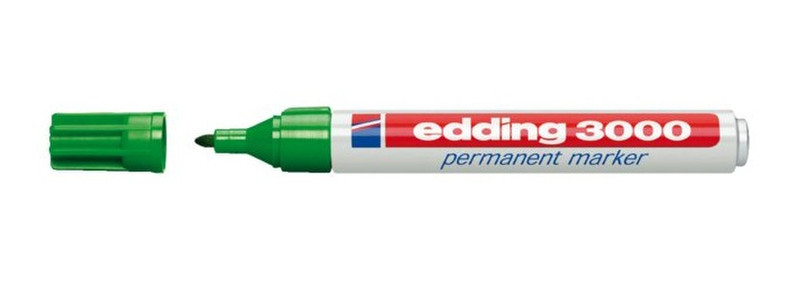 Edding 3000 Зеленый 10шт перманентная маркер