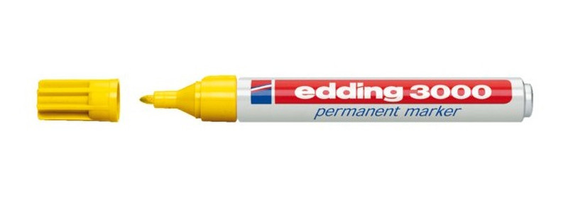 Edding 3000 Yellow 10pc(s) permanent marker