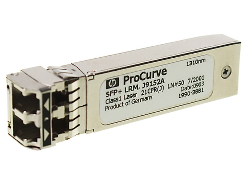 Hewlett Packard Enterprise X132 10G SFP+ LC LRM SFP+ 10000Mbit/s 1310nm Multi-mode