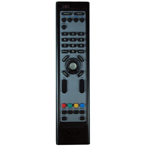 Acer 25.M25V7.001 press buttons Black remote control