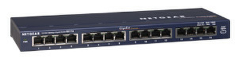 Netgear ProSafe 16 Port Gigabit Desktop Switch