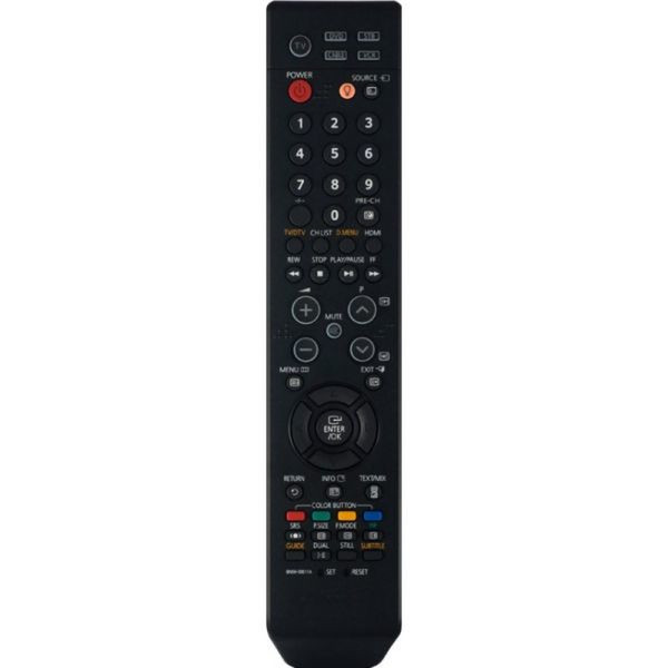 Samsung BN59-00611A IR Wireless press buttons Black remote control