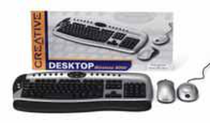Creative Labs DESKTOP WIRELESS 8000 RF Wireless keyboard