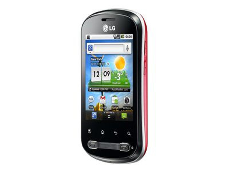 LG Optimus Me P350 0.15GB Red