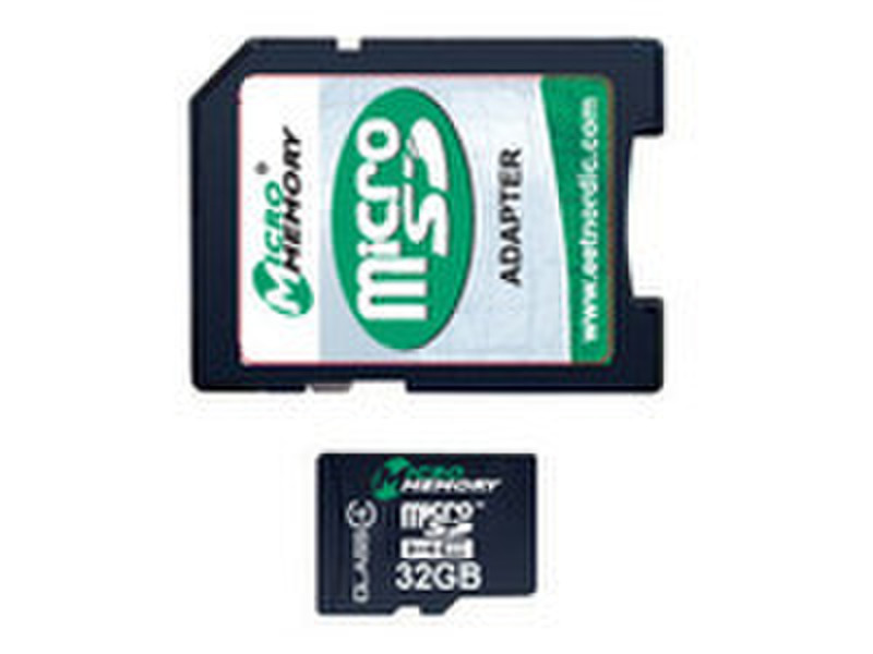MicroMemory 32GB MicroSDHC 32GB MicroSDHC Class 4 memory card