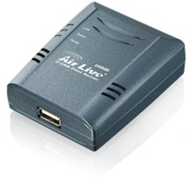 AirLive P-201U Ethernet LAN Черный сервер печати