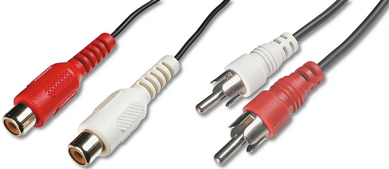 ASSMANN Electronic AK CHMF-025 2.5m 2x RCA Black,Red,White audio cable