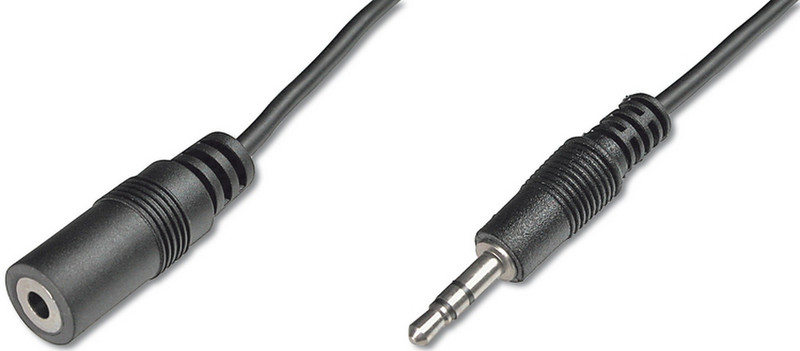 ASSMANN Electronic AK-102023 1.5м 3.5mm 3.5mm Черный аудио кабель