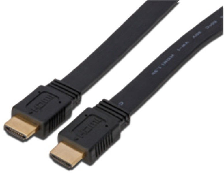 ASSMANN Electronic AK-108061 0.5м HDMI HDMI Черный HDMI кабель