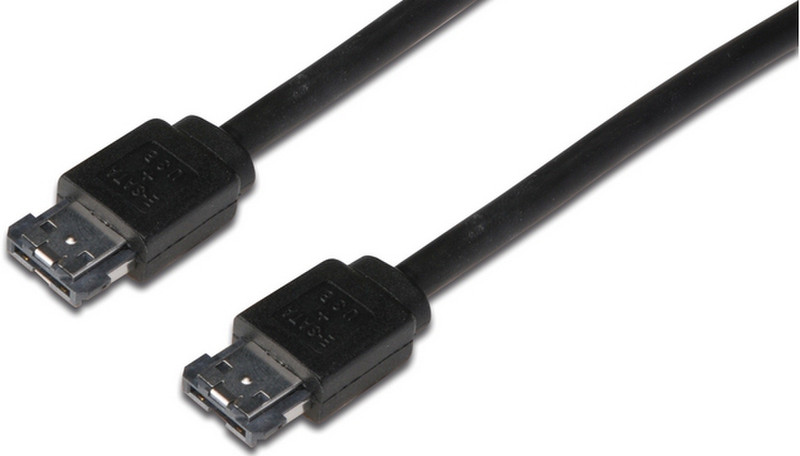 ASSMANN Electronic AK-126007 1m eSATA eSATA Black SATA cable