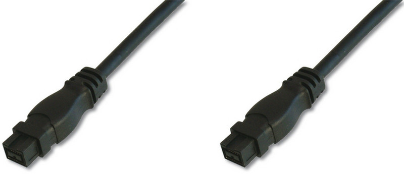 ASSMANN Electronic AK-1394B-50 5m 9-p 9-p Black firewire cable