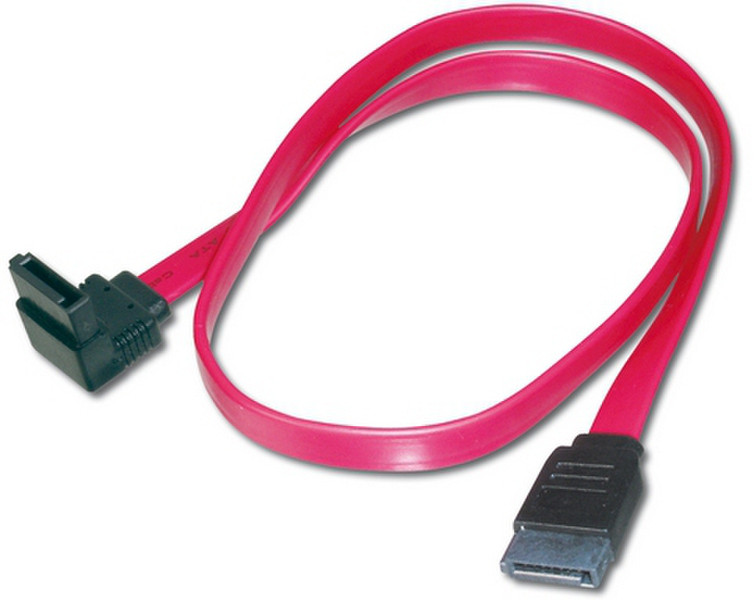 ASSMANN Electronic AK-SATA-075DL 0.75m SATA SATA Red SATA cable
