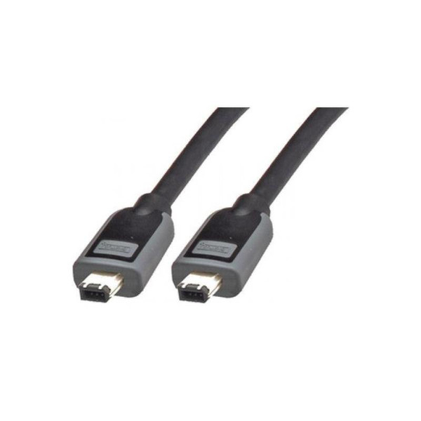 Digitus DK-115002 1.8м 6-p 6-p Черный FireWire кабель