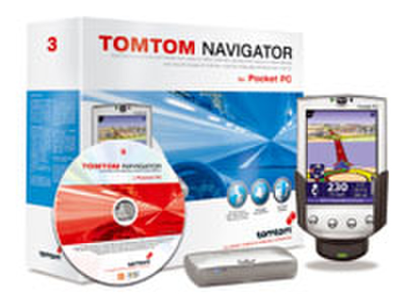 TomTom Navigator 3 Bluetooth D/A/CH GPS-Empfänger-Modul