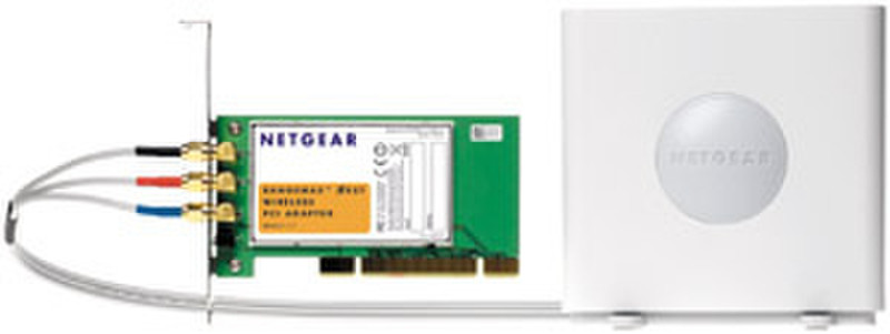 Netgear RangeMax NEXT Wireless PCI Adapter 300Мбит/с сетевая карта