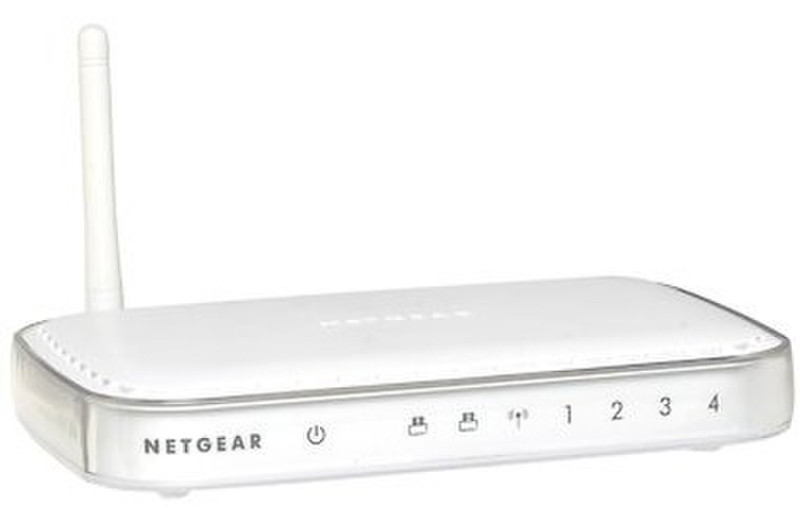 Netgear 54 Mbps Wireless Print Server with 4-port Switch Беспроводная LAN сервер печати