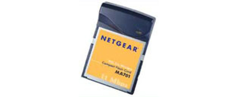 Netgear NIC ENet CF-Card Wless 11Mpbs 11Мбит/с сетевая карта