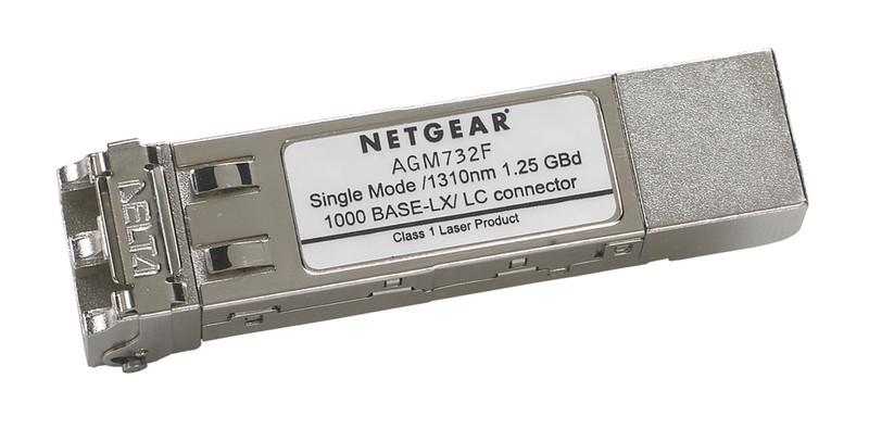 Netgear Fibre Gigabit 1000Base-LX (LC) SFP GBIC Module 1Gbit/s network switch component
