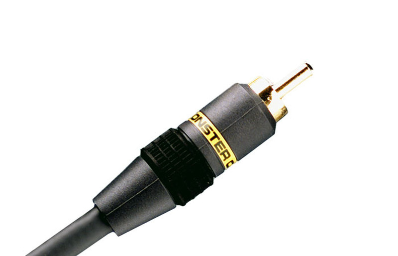 Monster Cable Standard® Composite Video Cable 2m No Frills 2м Серый композитный видео кабель