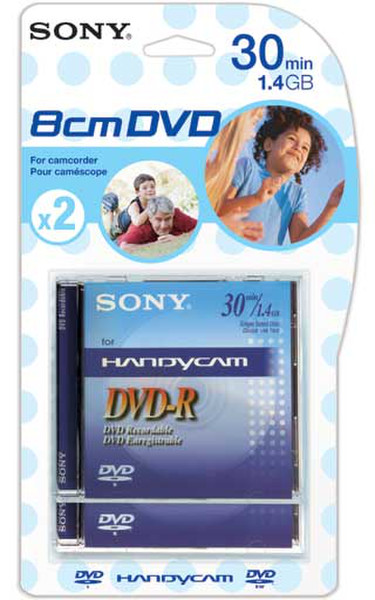 Sony 2DMR30-BT 1.4GB blank DVD