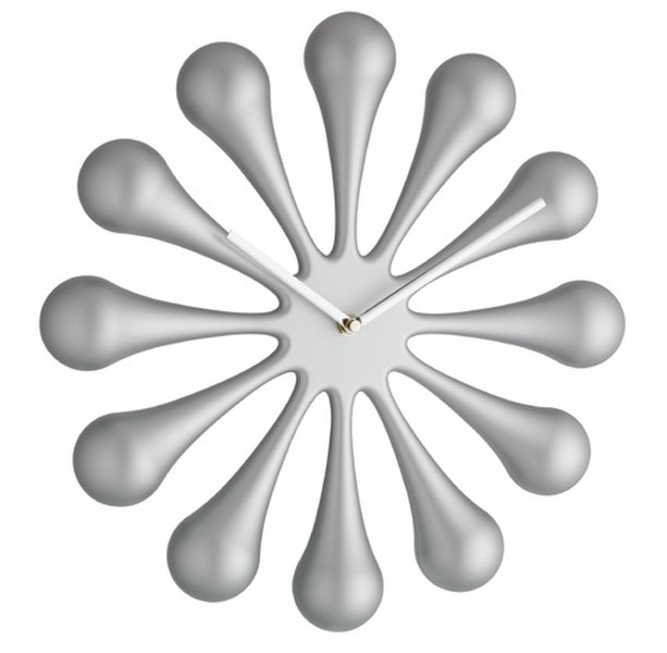 TFA 60.3008 Cеребряный настенные часы