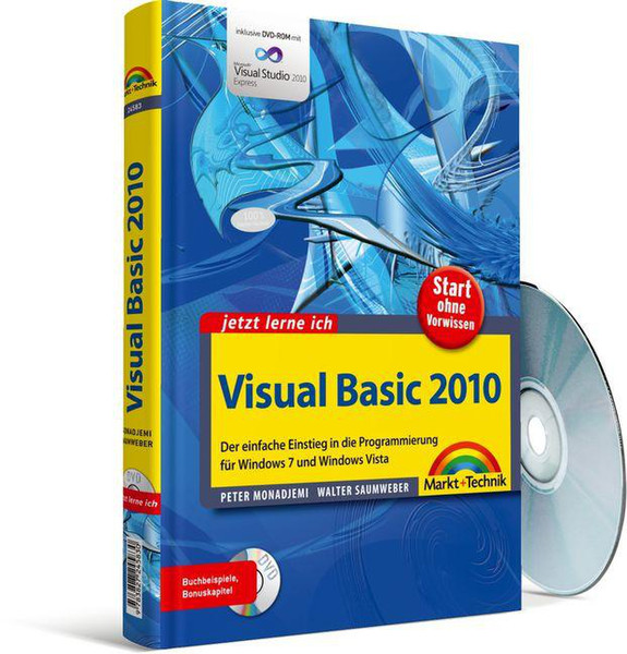 Pearson Education Visual Basic 2010 480страниц DEU руководство пользователя для ПО