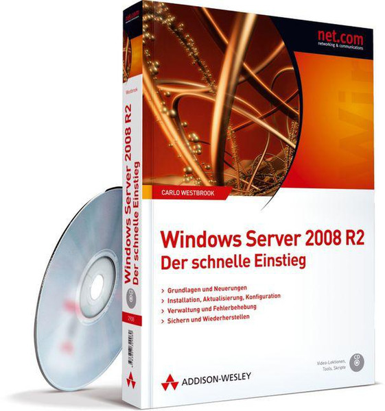 Pearson Education Windows Server 2008 R2 480Seiten Deutsche Software-Handbuch