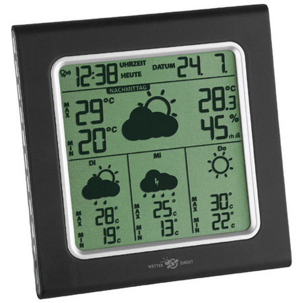 TFA 35.5001.IT Schwarz Wetterstation