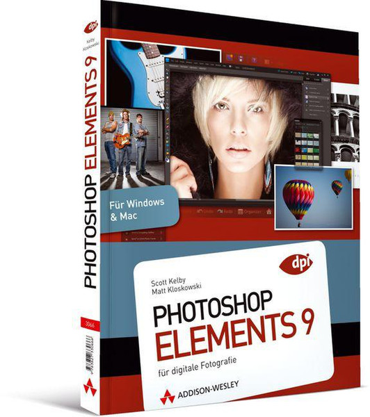 Pearson Education Photoshop Elements 9 256страниц DEU руководство пользователя для ПО