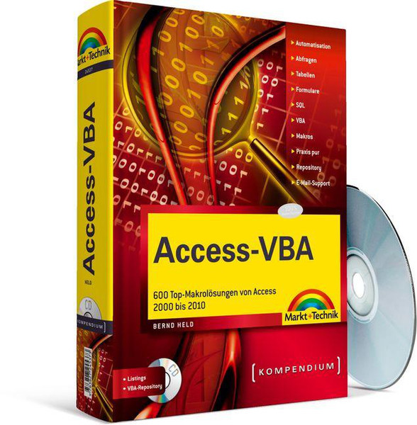 Pearson Education Access-VBA 848pages German software manual