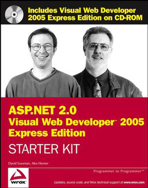 Wiley Wrox's ASP.NET 2.0 Visual Web Developer 2005 Express Edition Starter Kit 312Seiten Software-Handbuch