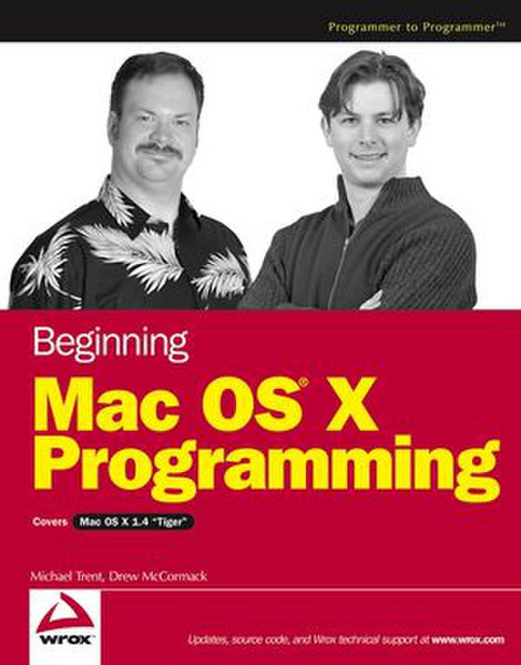 Wiley Beginning Mac OS X Programming 720pages software manual