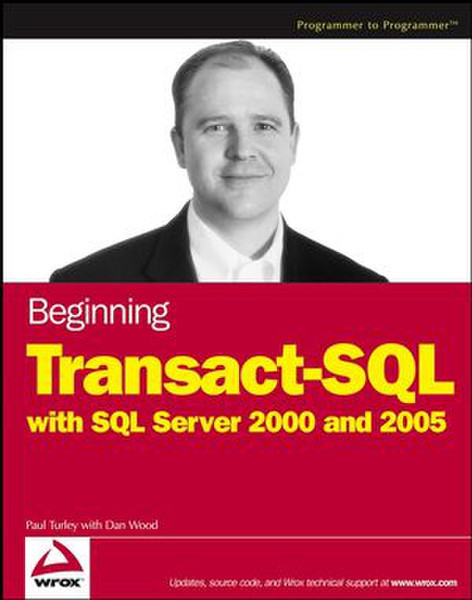 Wiley Beginning Transact-SQL with SQL Server 2000 and 2005 600pages software manual