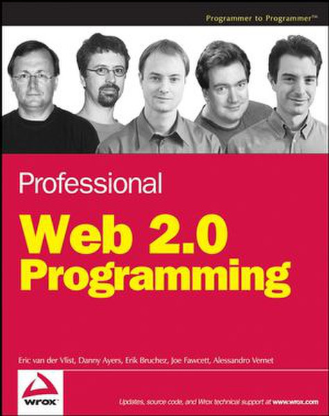 Wiley Professional Web 2.0 Programming 552страниц руководство пользователя для ПО