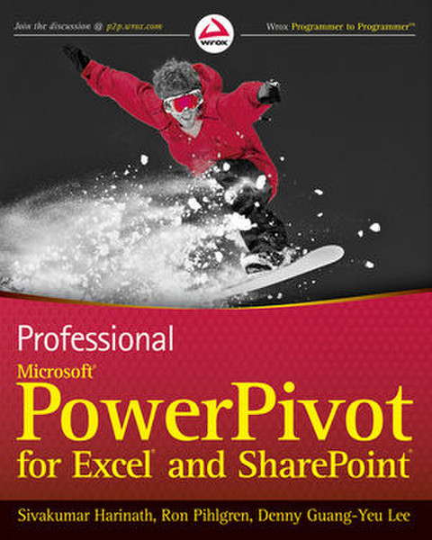 Wiley Professional Microsoft PowerPivot for Excel and SharePoint 384страниц руководство пользователя для ПО