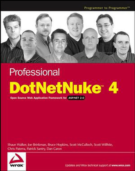 Wiley Professional DotNetNuke 4: Open Source Web Application Framework for ASP.NET 2.0 552страниц руководство пользователя для ПО