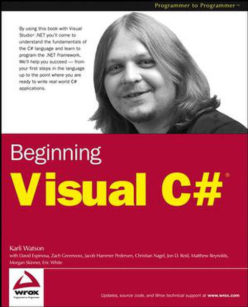 Wiley Beginning Visual C#, Revised Edition of Beginning C# for .NET v1.0 944Seiten Software-Handbuch