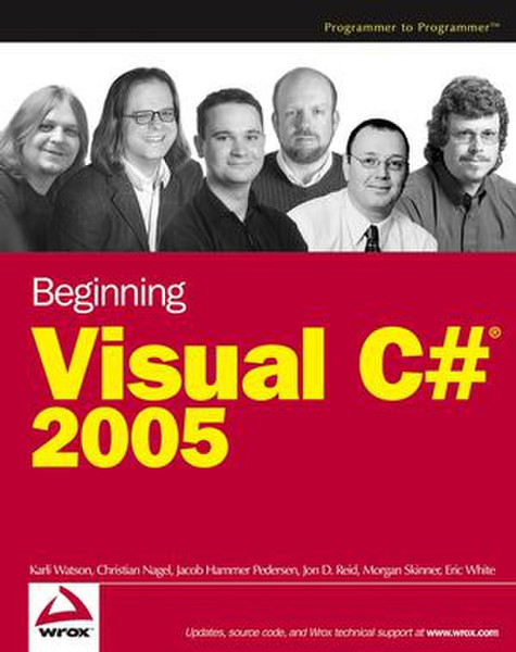 Wiley Beginning Visual C# 2005 1104страниц руководство пользователя для ПО