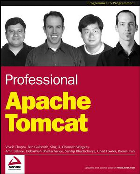 Wiley Professional Apache Tomcat 552pages software manual