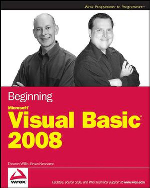 Wiley Beginning Microsoft Visual Basic 2008 912страниц руководство пользователя для ПО