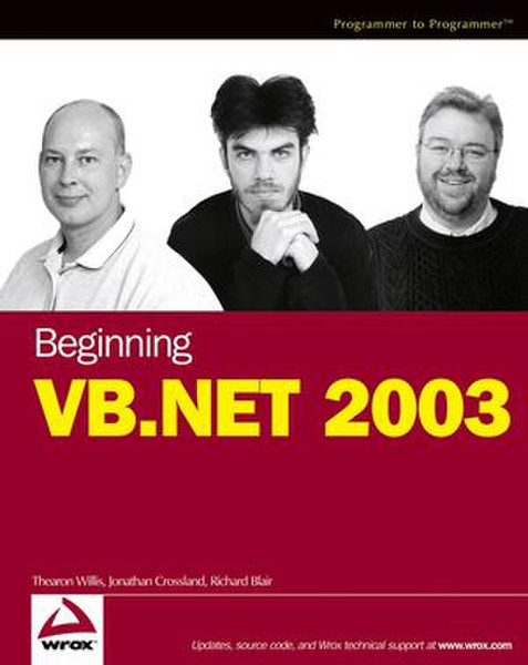 Wiley Beginning VB.NET 2003 840страниц руководство пользователя для ПО