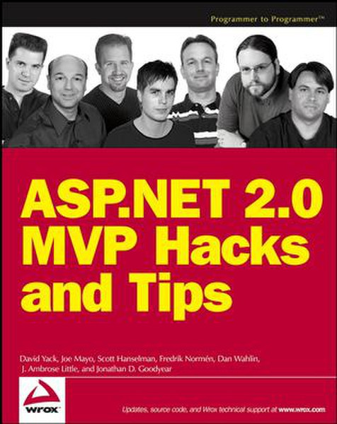 Wiley ASP.NET 2.0 MVP Hacks and Tips 432Seiten Software-Handbuch